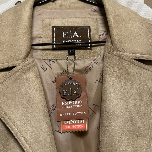 Women's Tan Coat - Picture 2 of 6